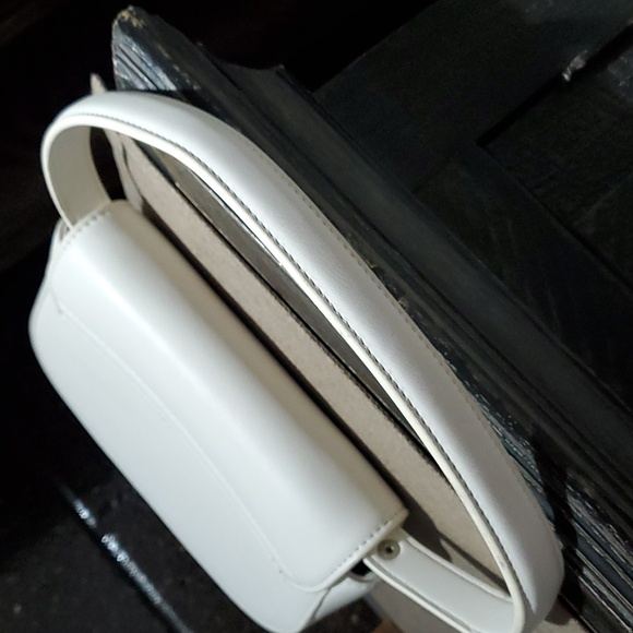 White Faux Leather Bag - Picture 8 of 13